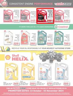 Autozone : Birthday Bonanza (23 October - 03 November 2024), page 16