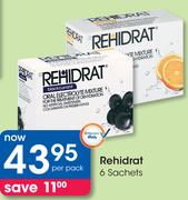Rehidrat 6 Sachets-Per Pack