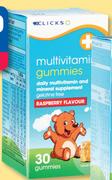 Clicks Multivitamin Or Vitamin C 60 Gummies-For 2