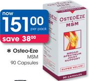Osteo-Eze MSM-90 Capsules Per Pack