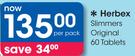 Hervex Slimmers Original 60 Tablets-Per Pack