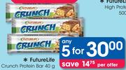 FutureLife Crunch Protein Bar-5x40g