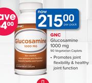 GNC Glucosamine 1000mg 90 Vegetarian Caplets-Per Pack
