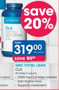 GNC Total Lean Cla 90 Softgel Capsules-Per pack