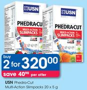 USN 2's Phedra-Cut Multi-Action Slimpacks-20 x 5g