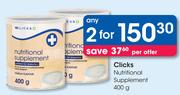 Clicks Nutritional Supplement-2 x 400g