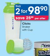 Clicks Shaker With Cup-2s