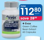 Evox Green Coffee Bean Extract 60 Capsules-Each