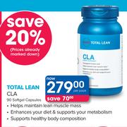 GNC Total Lean Cla 90 Softgel Capsules-Per Pack