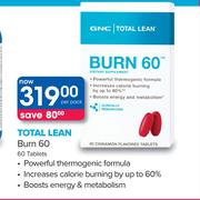 GNC Total Lean Burn 60 Tablets-Per Pack