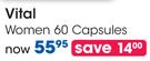 Vital Women 60 Capsules-Per Pack