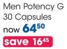 Men Potency G 30 Capsules-Per Pack