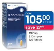 Clicks B Complex 120 Tablets