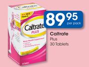 Caltrate Plus 30 Tablets Pack