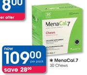 Mena Cal.7 30 Chews-Per Pack