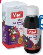 Vital Kids A-Z Multi Syrup-200ml Per Pack
