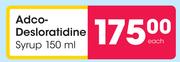 Adco-Desloratidine Syrup-150ml