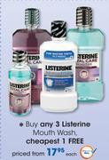 Listerine Mouth Wash-Each