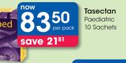 Tasectan Paediatric 10 Sachets