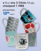 Clicks Mugs-Each