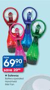 Safeway Battery-Operated Hand-Held Mist Fan-Each