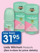 Lady Mitchum Products-Each