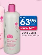 Gyna Guard Foam bath-475ml Each