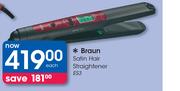 Braun Satin Hair Straightener ES3