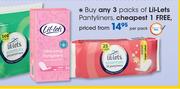 Lil-Lets Pantyliners-Per Pack