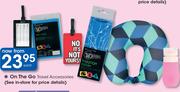 On The Go Travel Accessories-Each