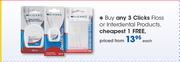 Clicks Floss Or Interdental Products-Each