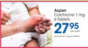 Aspen Colchicine 6 Tablets-1mg Per Pack