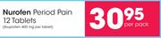 Nurofen Period pain 12 Tablets-Per pack