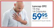 Lancap OTC 14 Capsules-15mg Per Pack