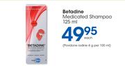 Betadine Medicated Shampoo-125ml Each