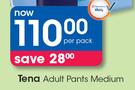 Tena Adult Medium Pants-Per Pack
