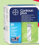 Bayer Contour Plus 25 Strips-Per Pack