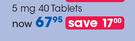 Dulcolax Laxatives 5mg 40 Tablets-Per Pack