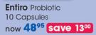 Entiro Probiotic 10 Capsules-Per Pack