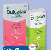 Dulcolax Laxatives 5mg 40 Tablets-Per Pack