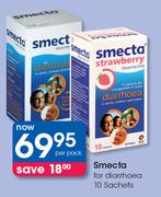Smecta For Diarrhoea 10 Sachets-Per Pack
