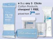 Clicks Cotton Products-Each
