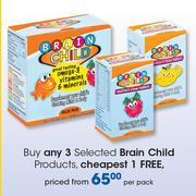 Brain Child Products-Per Pack
