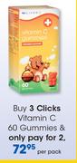 Clicks Vitamin C 60 Gummies-Per Pack