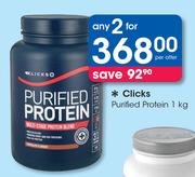Clicks Purified Protein-2 x 1kg