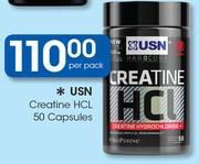 USN Creatine HCL-50 Capsules Per Pack