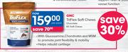 GNC Triflex Soft Chews (Chocolate)-60 Soft Chews Per pack