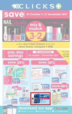 Clicks : Pay Day Savings (23 Oct - 21 Nov 2017), page 1