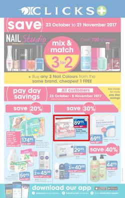 Clicks : Pay Day Savings (23 Oct - 21 Nov 2017), page 1