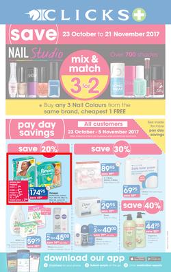 Clicks : Pay Day Savings (23 Oct - 21 Nov 2017), page 1